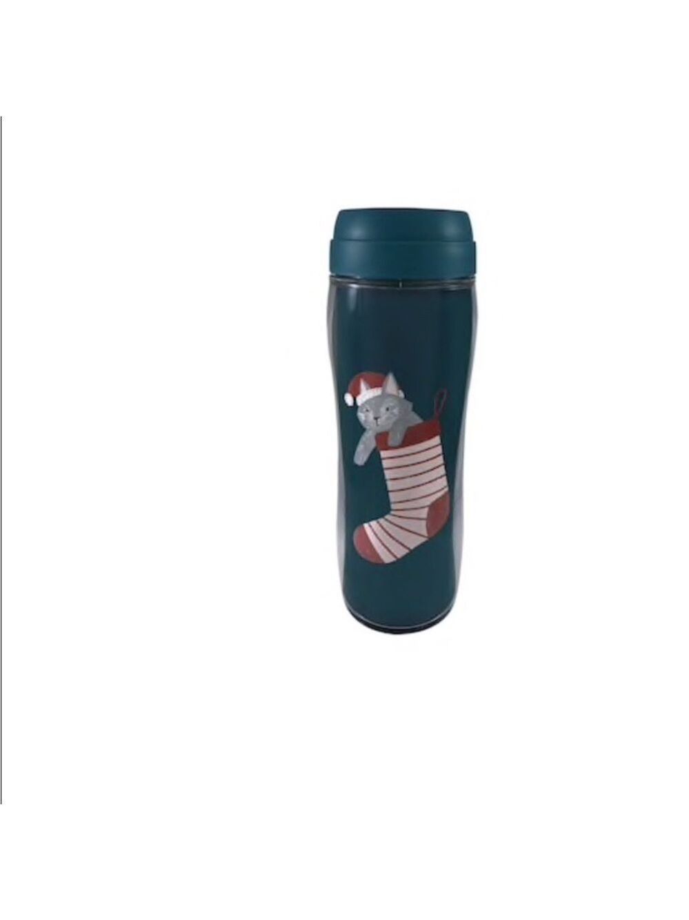 Kohl’s On The Go thermal design travel cup with screw on lid plastic BPA…